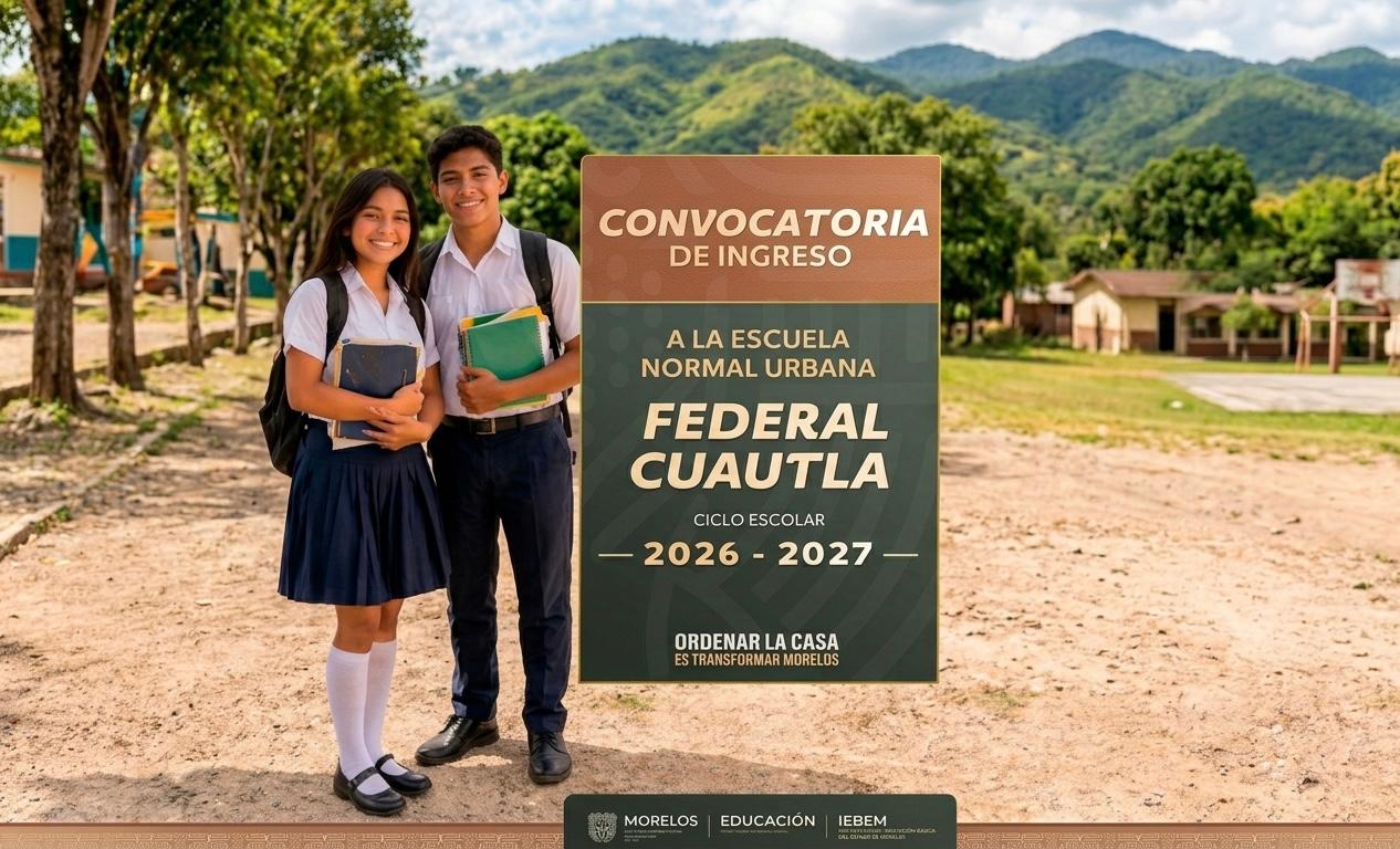 Convocatoria de ingreso ENUFC ciclo escolar 2026-2027